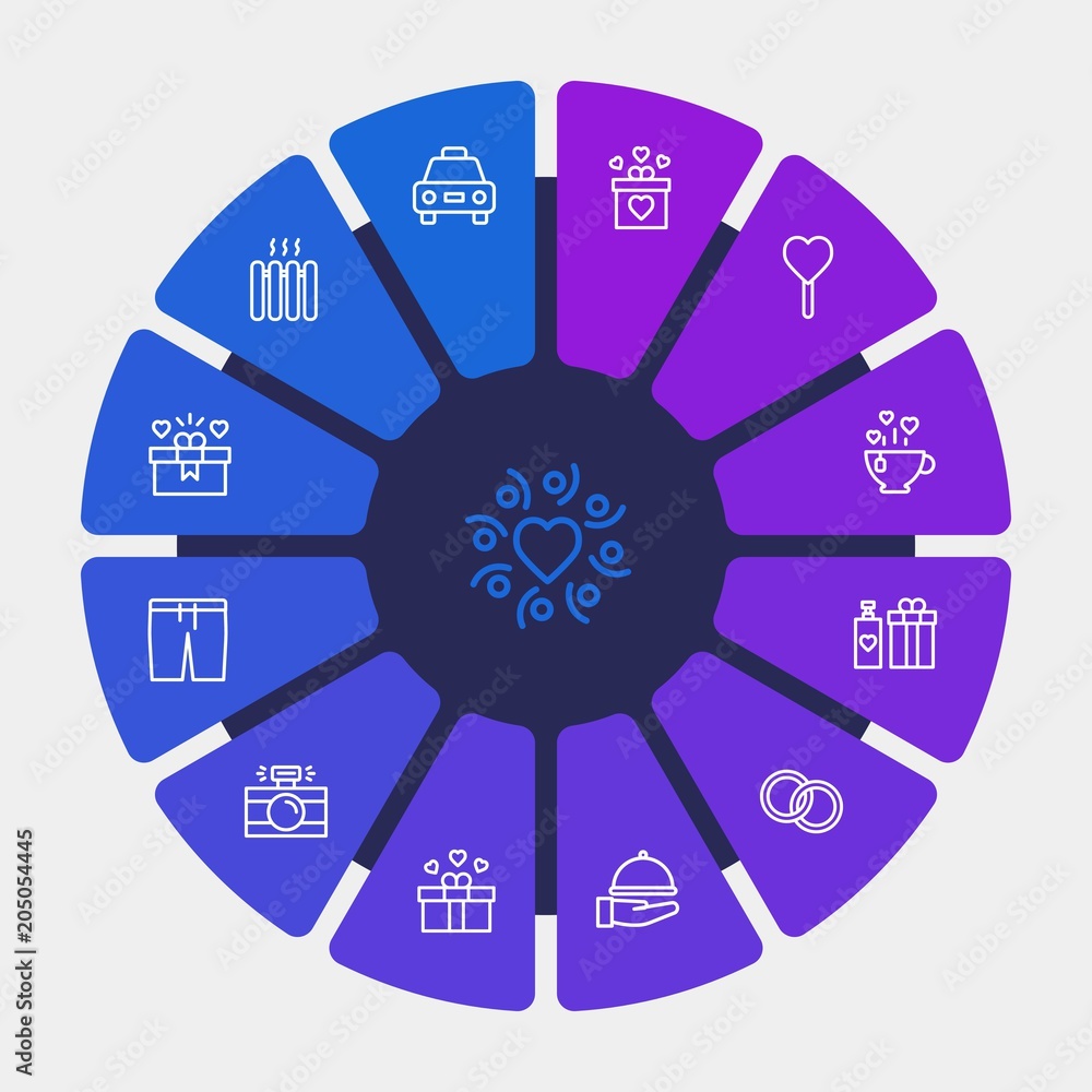 hotel, clothes, valentine Infographic Circle outline Icons Set. Contains such Icons as photo, professional, background, house, energy, day, service, box and more. Fully Editable. Pixel Perfect hotel, clothes, valentine Infographic Circle outline Icons Set. Contains such Icons as photo, professional, background, house, energy, day, service, box and more. Fully Editable. Pixel Perfect