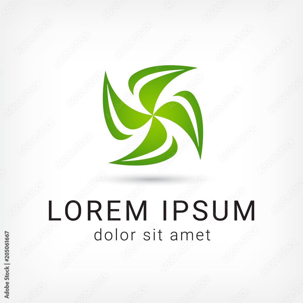 environment vector logo design template, leaf icon, eco sign, pure power symbol, vector illustration environment vector logo design template, leaf icon, eco sign, pure power symbol, vector illustration