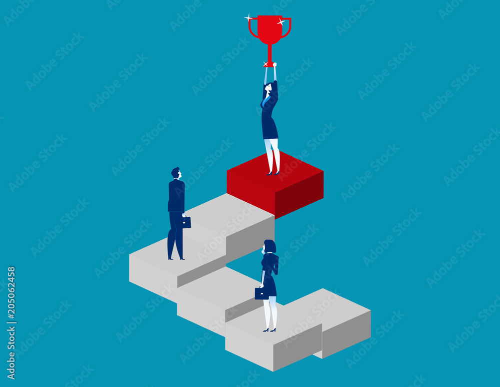 Strategy. Business team and success. Concept business vector illustration. Flat character, Cartoon style design. Strategy. Business team and success. Concept business vector illustration. Flat character, Cartoon style design.