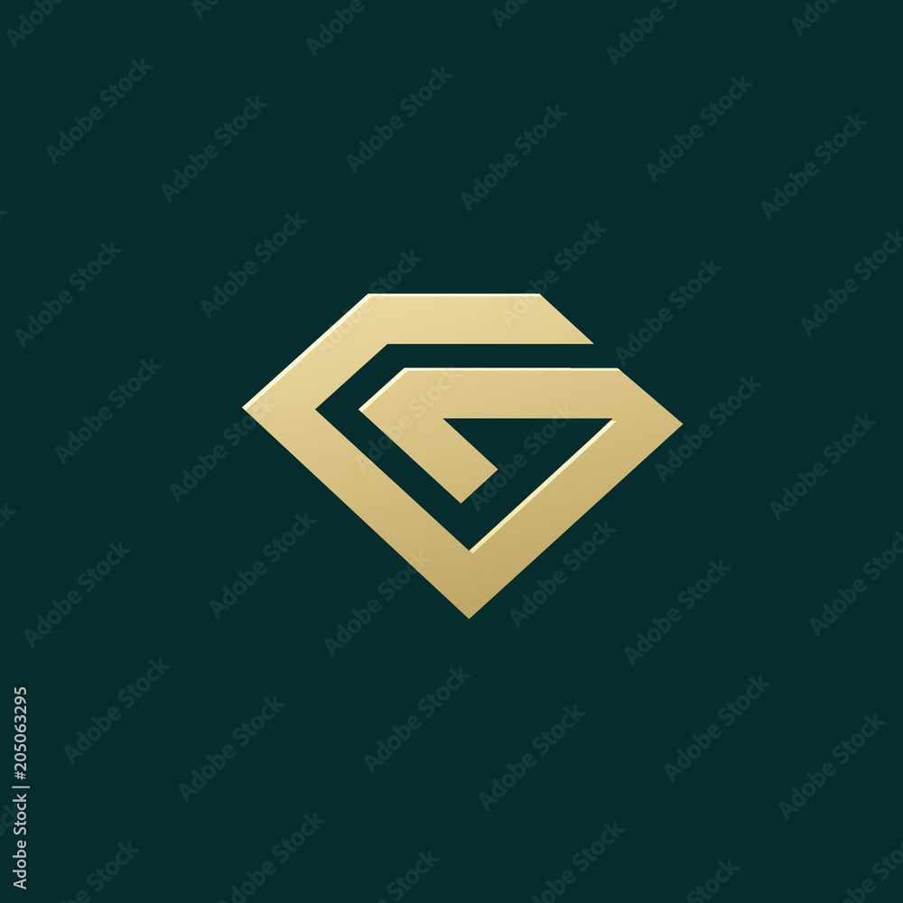 Logo design abstract diamond vector template. Logo design abstract diamond vector template.