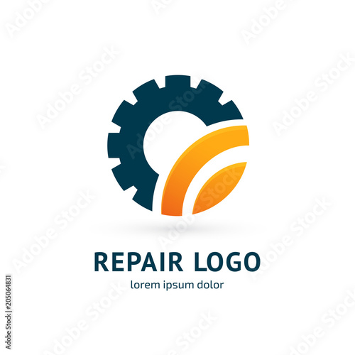 Free Download Logo design abstract repair vector template. - GFXLoad