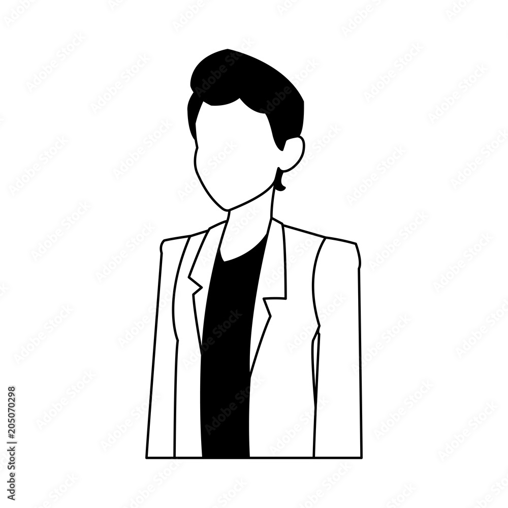 Young man cartoon with casual clothes vector illustration graphic design Young man cartoon with casual clothes vector illustration graphic design