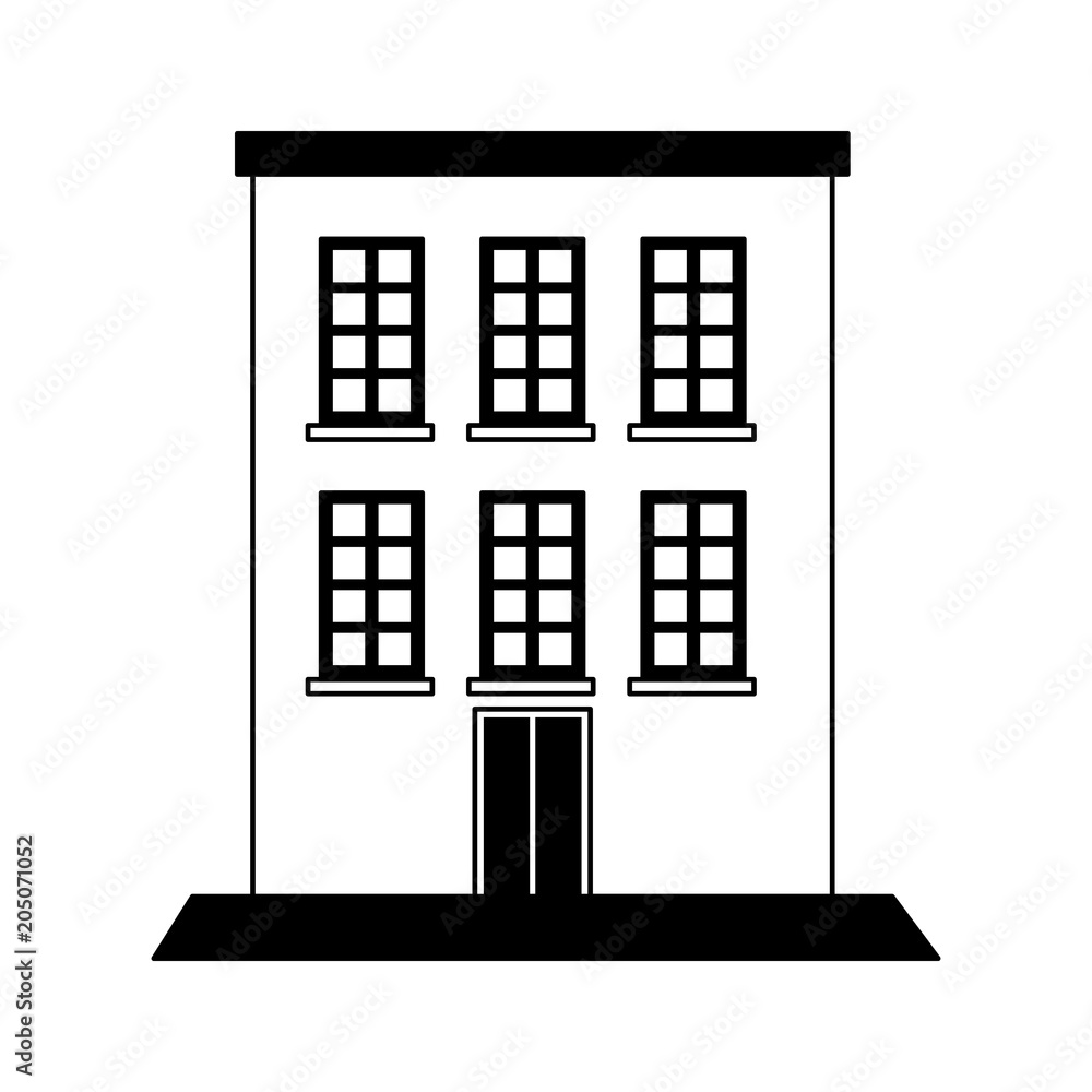 Urban building isolated vector illustration graphic design Urban building isolated vector illustration graphic design