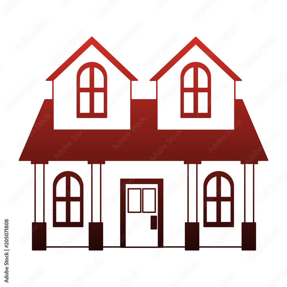 House real estate vector illustration graphic design House real estate vector illustration graphic design