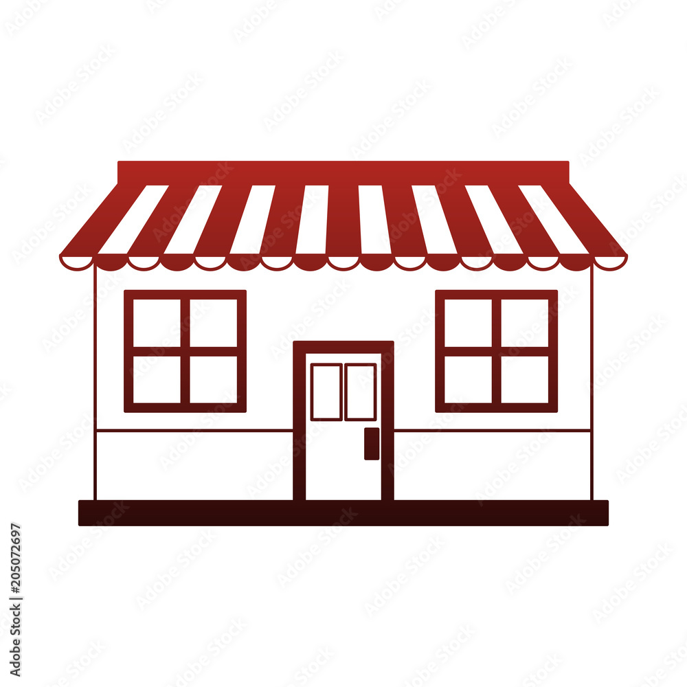 Stote shop building vector illustration graphic design Stote shop building vector illustration graphic design