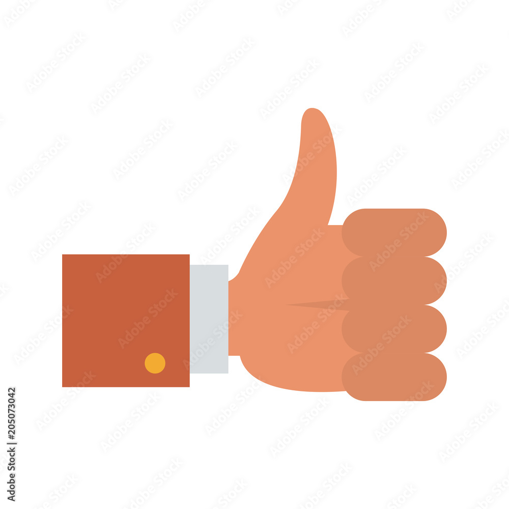 Thumb up symbol vector illustration graphic design Thumb up symbol vector illustration graphic design