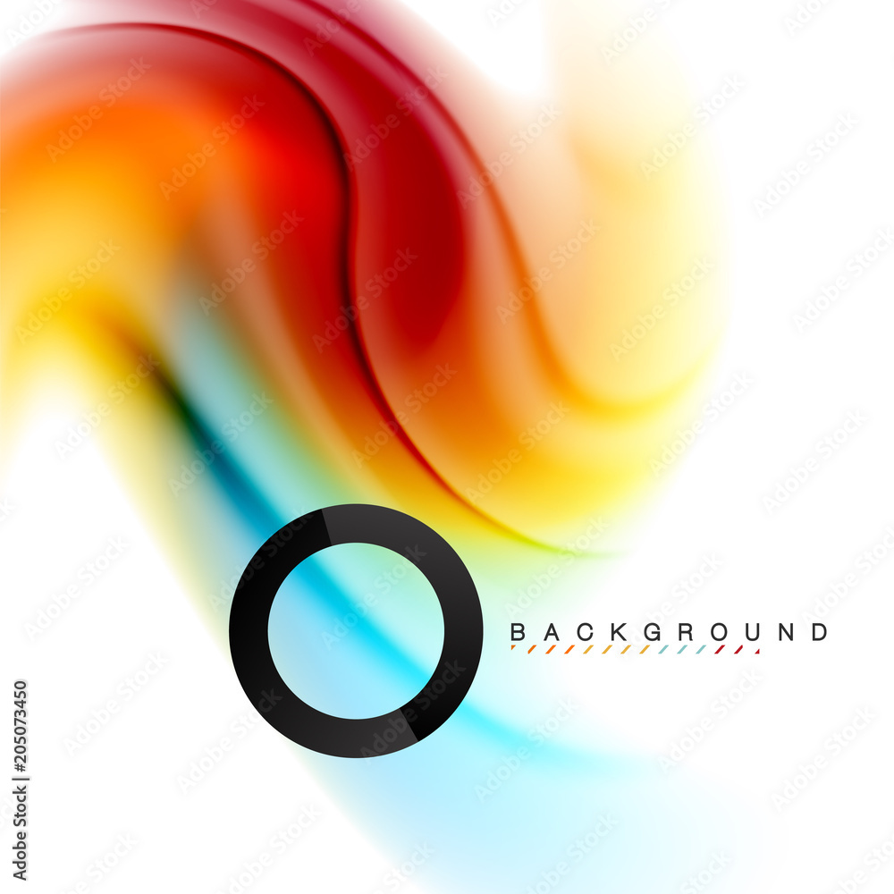 Swirl fluid flowing colors motion effect, holographic abstract background Swirl fluid flowing colors motion effect, holographic abstract background