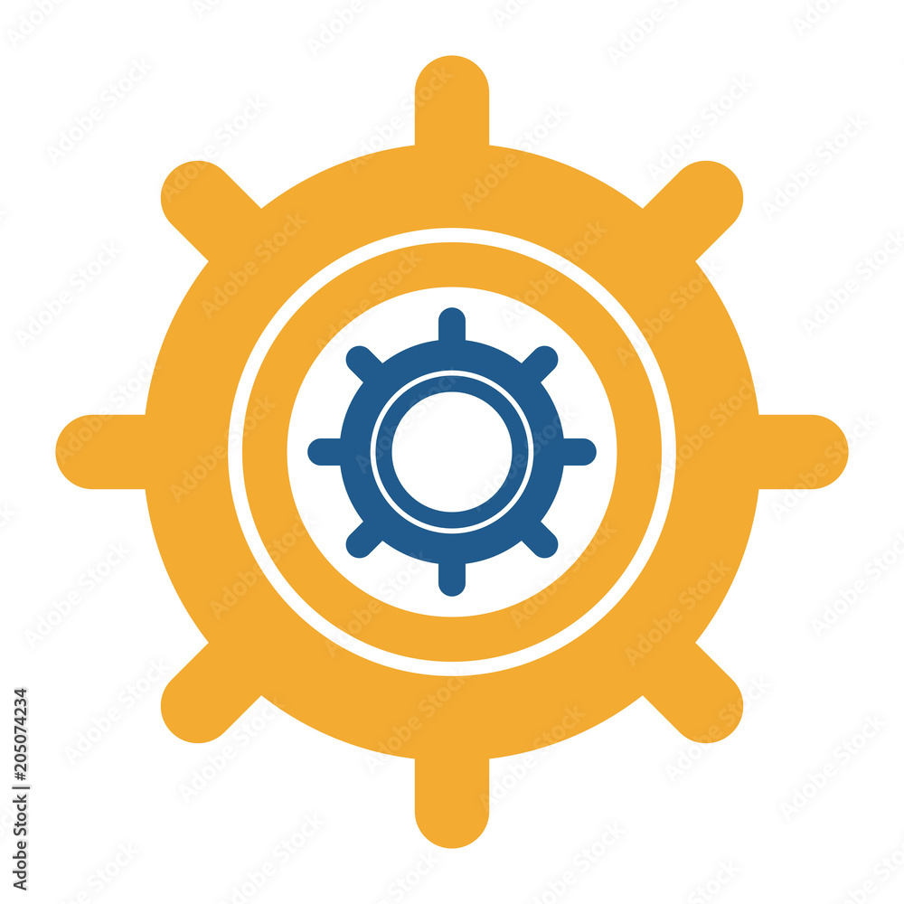 Gears machinery working vector illustration graphic design Gears machinery working vector illustration graphic design