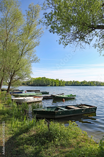 Tableau sur toile Knielinger See