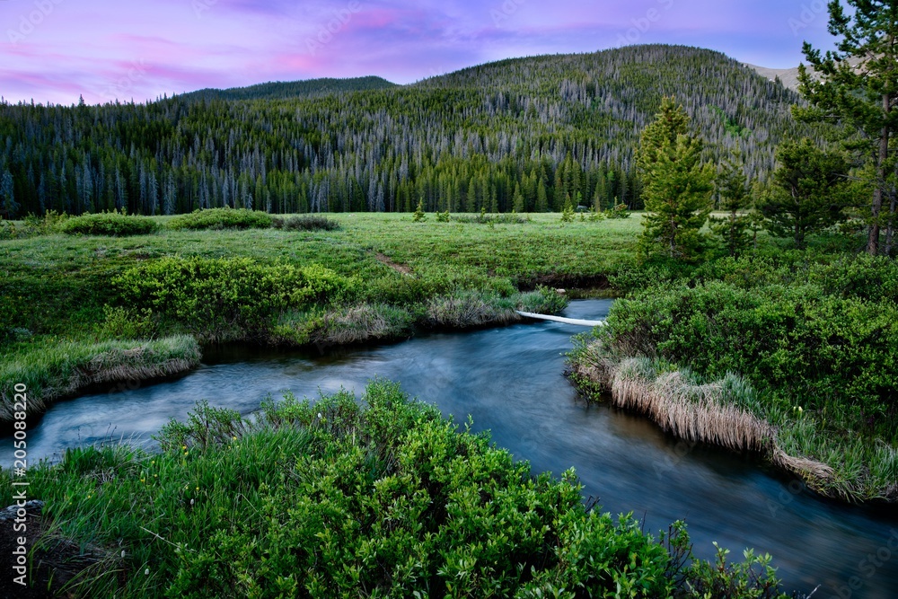 Devils Thumb area near Winter Park Colorado