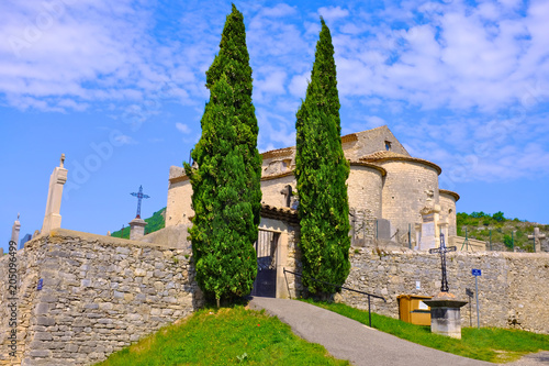 Fotografie église pont de barret 1