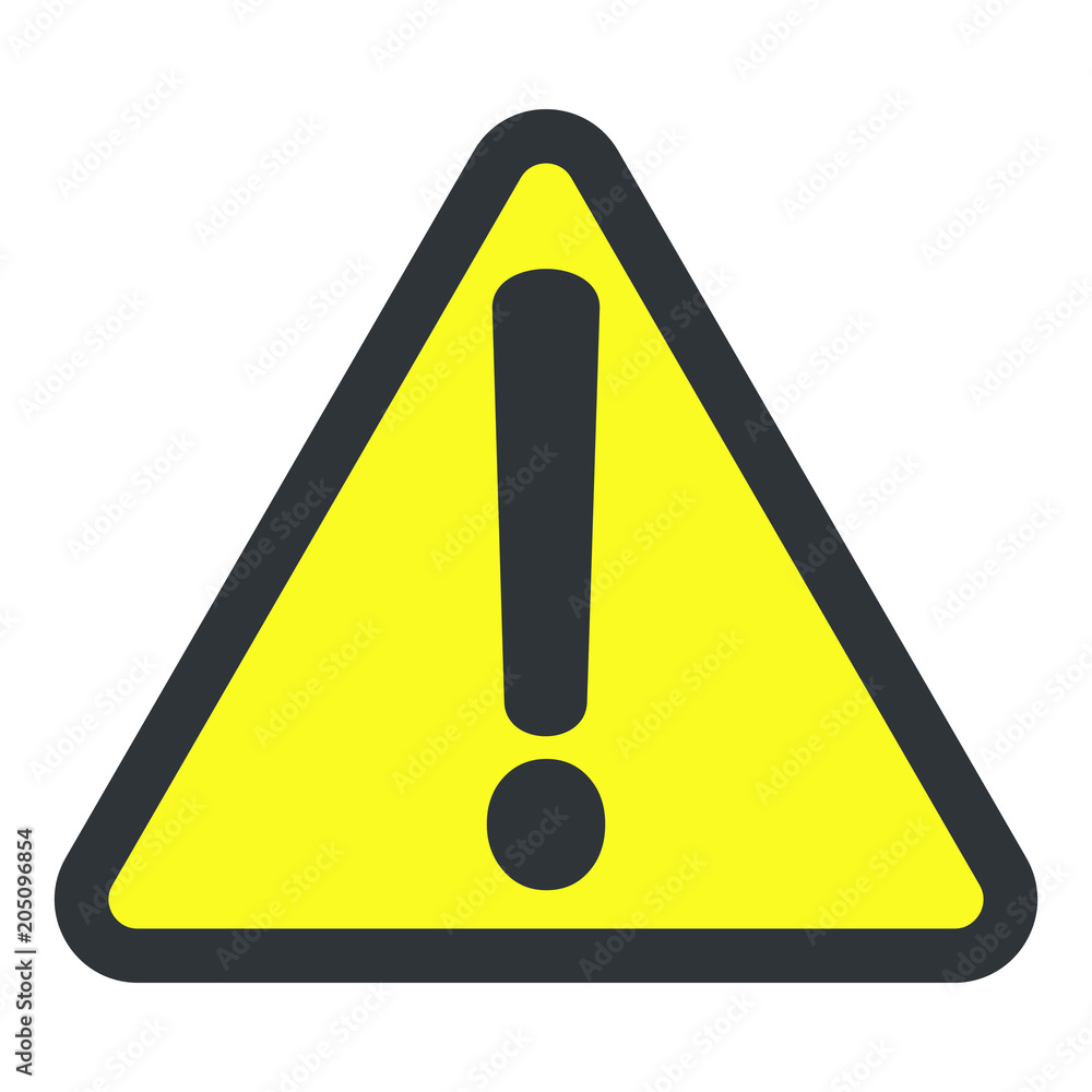 Danger warning attention hazard sign, vector illustration Danger warning attention hazard sign, vector illustration
