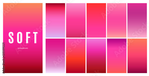 Creative soft color background design