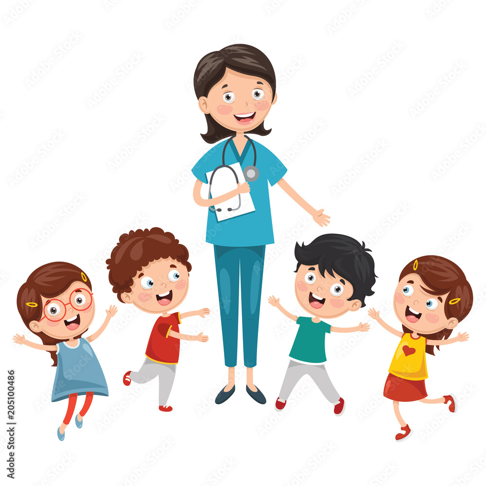 Vector Illustration Of Health Care And Medical Vector Illustration Of Health Care And Medical