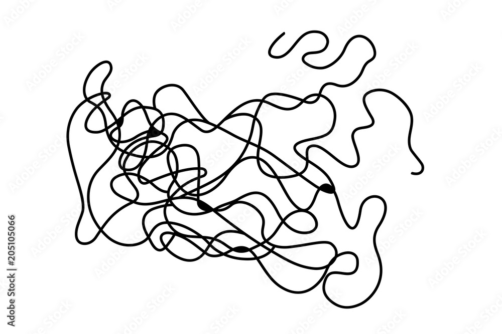 Abstract line drawing deals