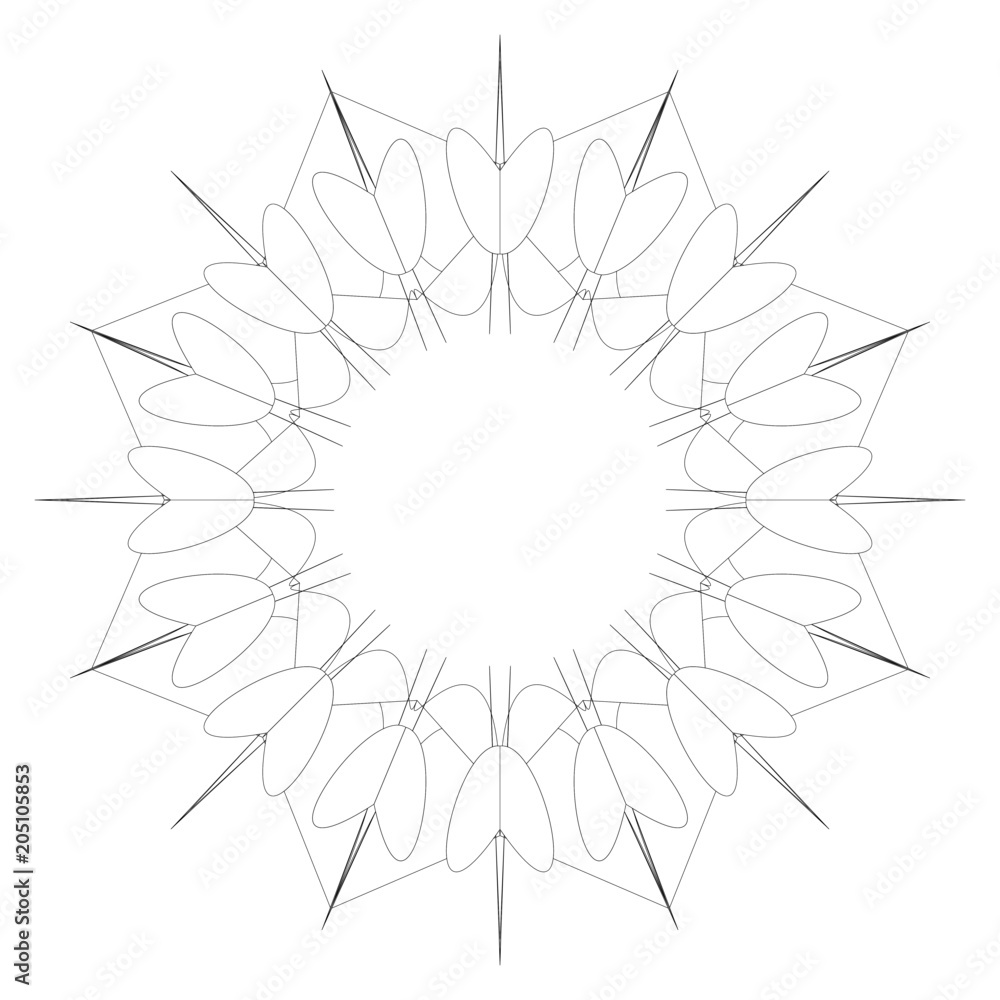 Einfaches Mandala