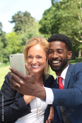 Beautiful happy love couple