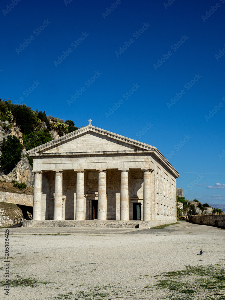 Tempel in Kerkyra auf Korfu