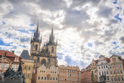 Buildings from Old Town of Prague City