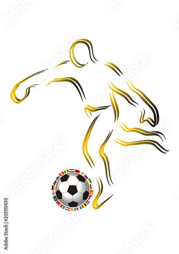 SOCCER - Fußballspieler