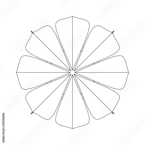 reloj moderno de pared