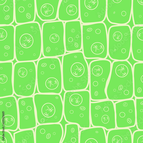 Macro photo of plant cells structure, eco pattern