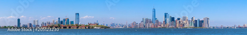 Lower Manhattan skyscrapers and One World Trade Center © yooranpark