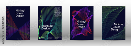 Backgrounds with gradient linear waves.