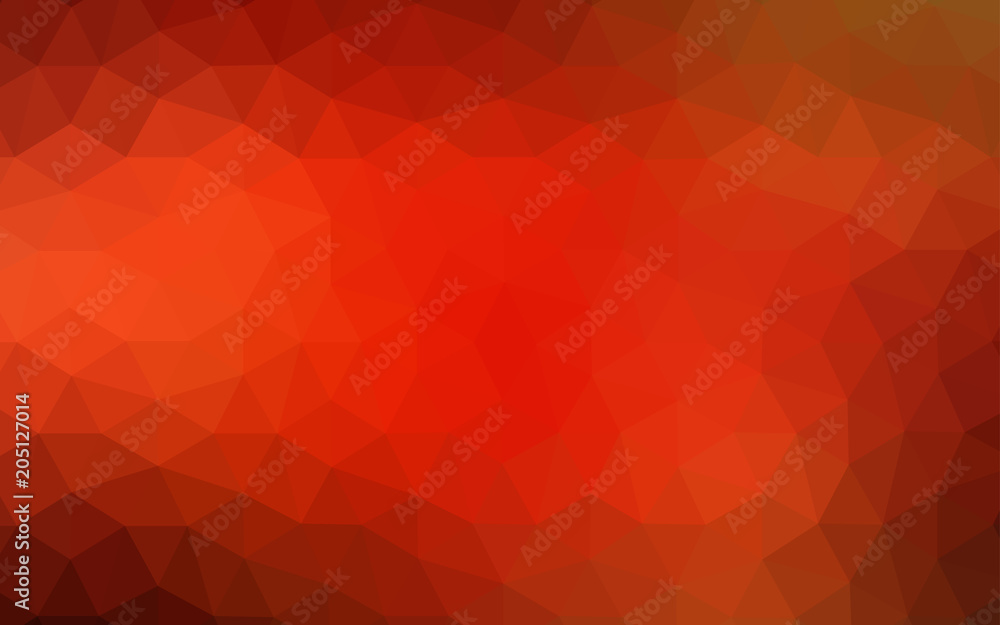 Light Red vector polygon abstract backdrop. Light Red vector polygon abstract backdrop.