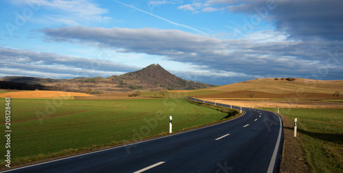 Hegauer Vulkanlandschaft in Deutschland photo