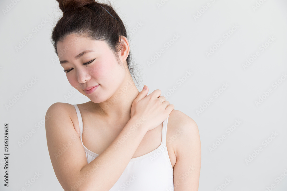 Obraz premium ビューティー・白バック