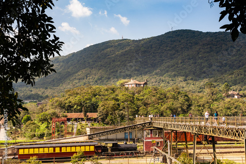General view of Paranapiacaba - Train Terminal in the state of São Paulo photo