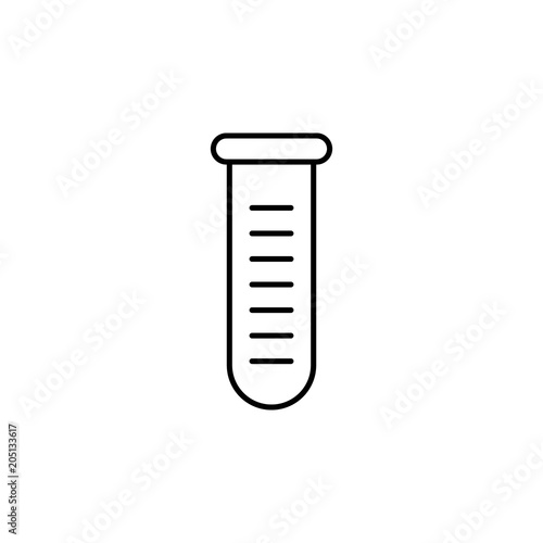 vial icon. Element of web icon for mobile concept and web apps.