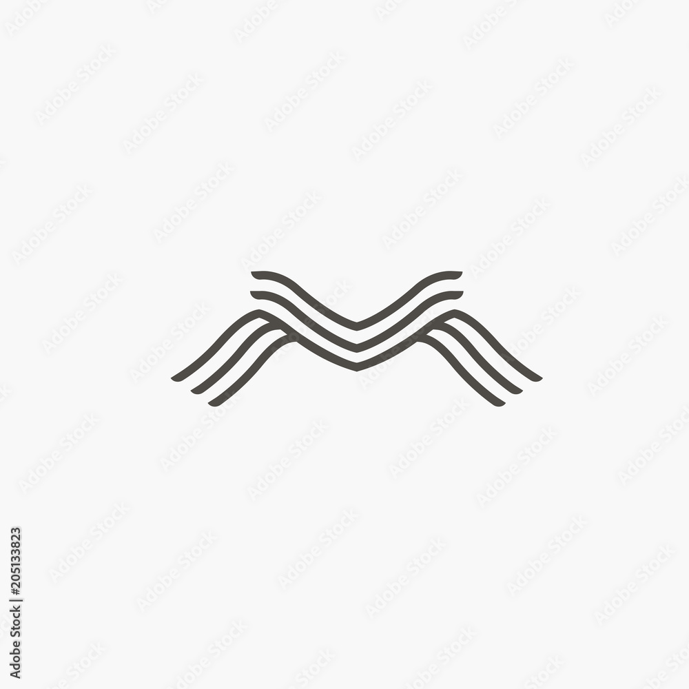 Monogram design elements, graceful template. Calligraphic elegant line art logo design. Monogram design elements, graceful template. Calligraphic elegant line art logo design.