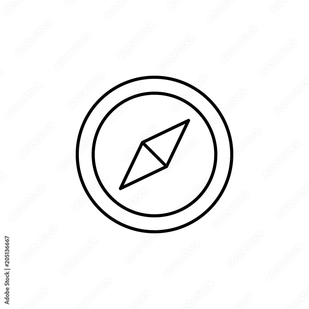 compass icon. Element of web icon for mobile concept and web app compass icon. Element of web icon for mobile concept and web app