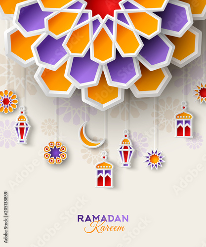 Ramadan Kareem concept banner