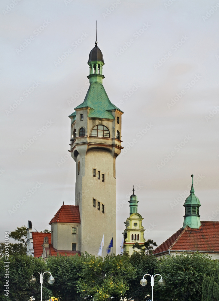 Old lighthouse in Sopot. Poland