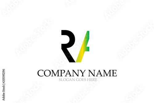 Free Download Letter RA Initial Logo Design Vector. - GFXLoad