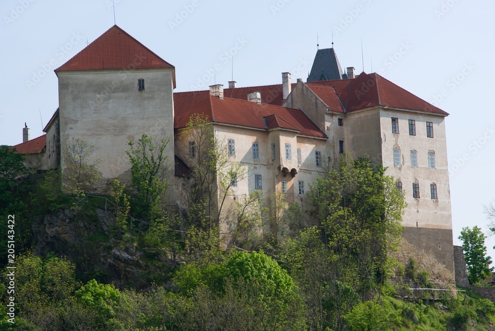 Castle Vimperk in southern Bohemia, Czech republic, Europe