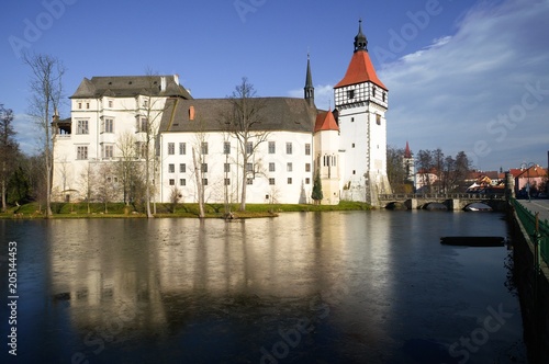 Castle Blatna in southern Bohemia, Czech republic, Europe
