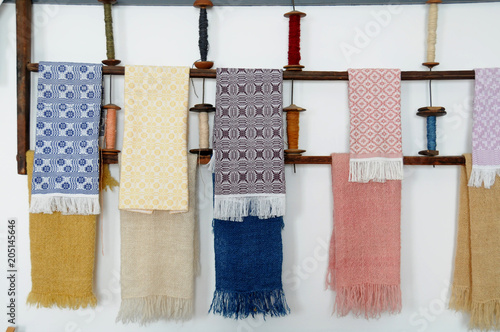 Handwoven Shaker textiles from Pleasant Hill, Kentucky photo