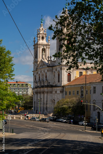 Estrela church in Lisbon
