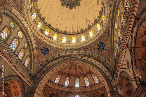 Wallpaper Mural Istanbul, Turkey, 22 May 2006: Beyazit Mosque interior Torontodigital.ca
