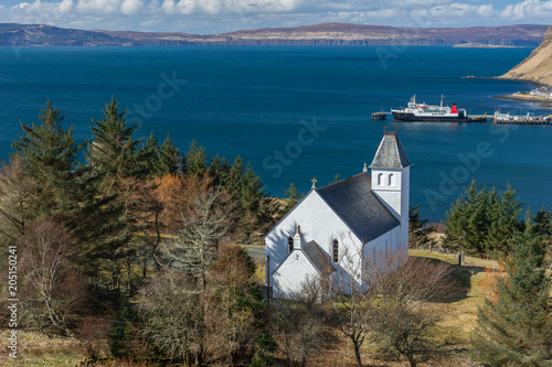 The Uig Free church of Scotland, Isle of Skye, Scotland photo