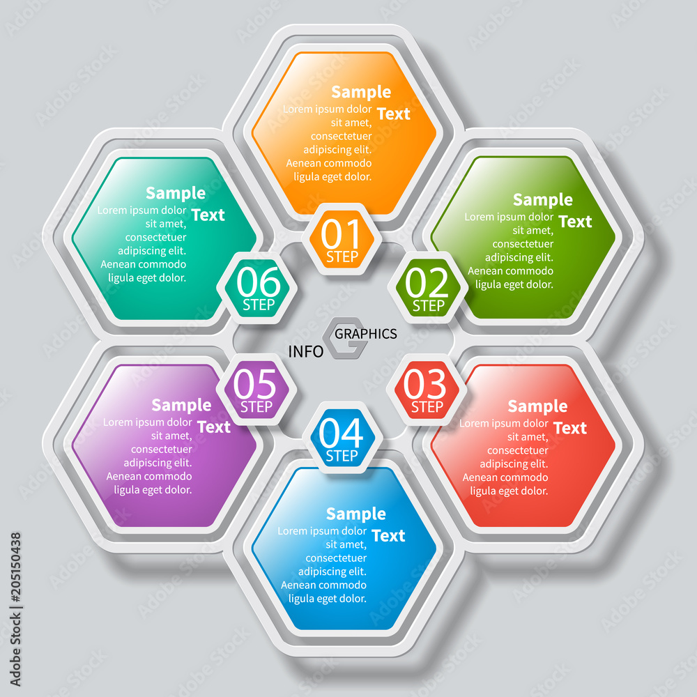 Abstract 3D Paper Infographics Abstract 3D Paper Infographics
