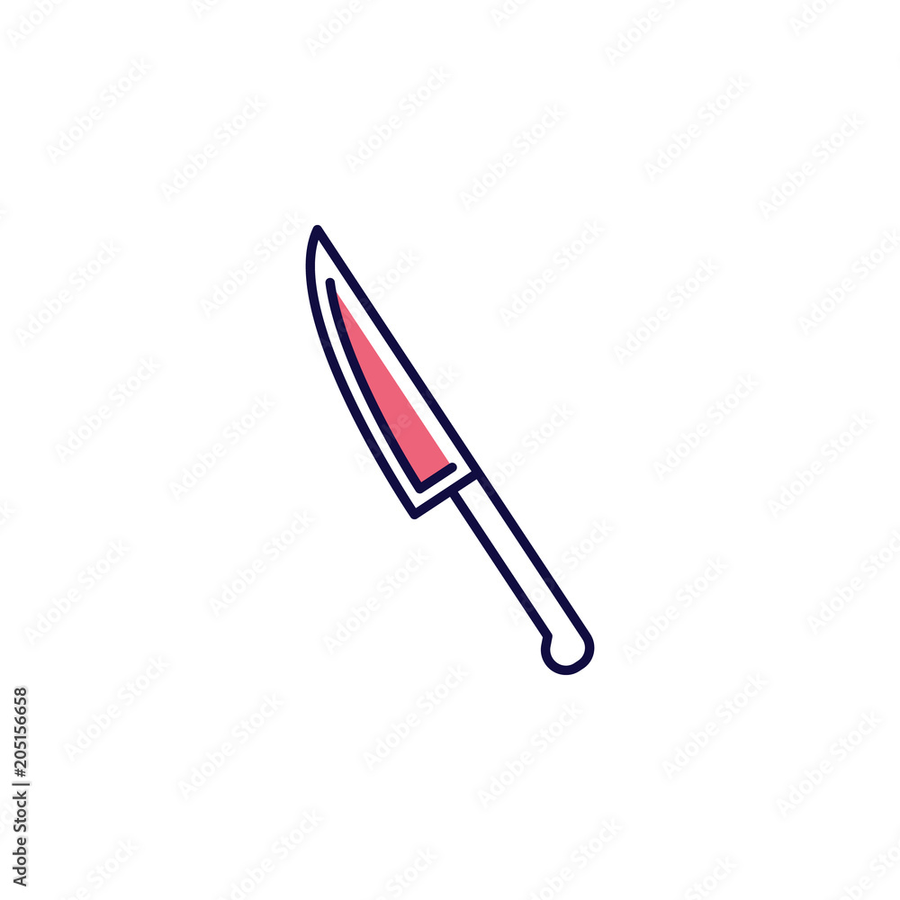 kitchen knife icon. Element of simple colored web icon for mobile concept and web apps. Isolated kitchen knife icon can be used for web and mobile. Premium icon kitchen knife icon. Element of simple colored web icon for mobile concept and web apps. Isolated kitchen knife icon can be used for web and mobile. Premium icon