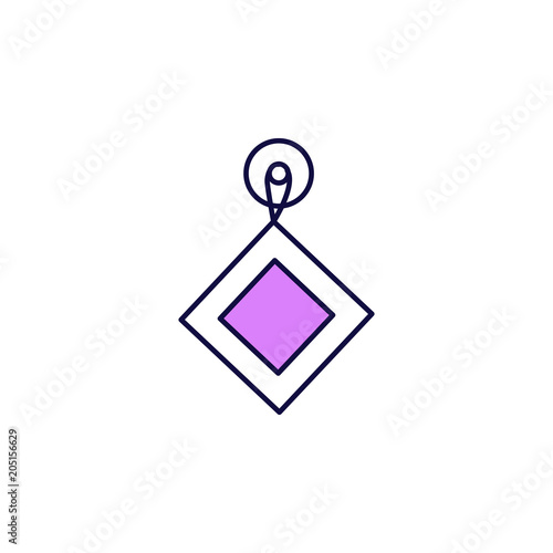 kitchen rag icon. Element of simple colored web icon for mobile concept and web apps. Isolated kitchen rag icon can be used for web and mobile. Premium icon