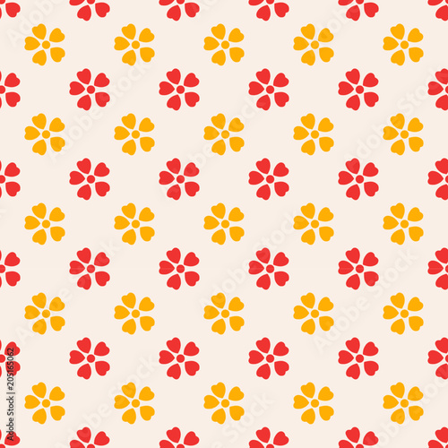 花柄　ヘビイチゴ