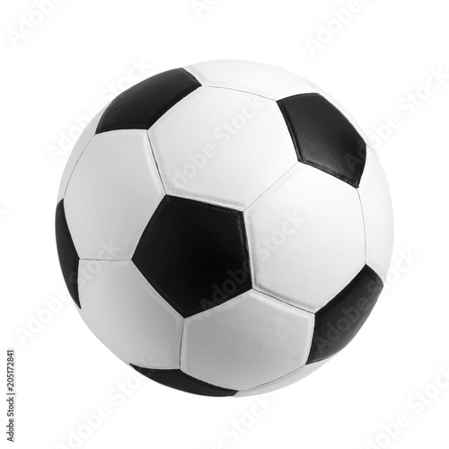 soccer ball on isolated