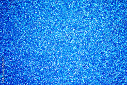 Blue Glitter Background Texture Abstract.
